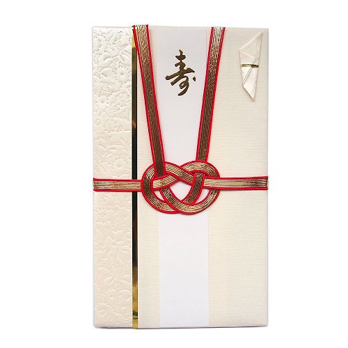 205剪刀石頭紙 日本婚禮禮節-ご祝儀袋(紅包) 米白【Hallmark-JP結婚賀喜】