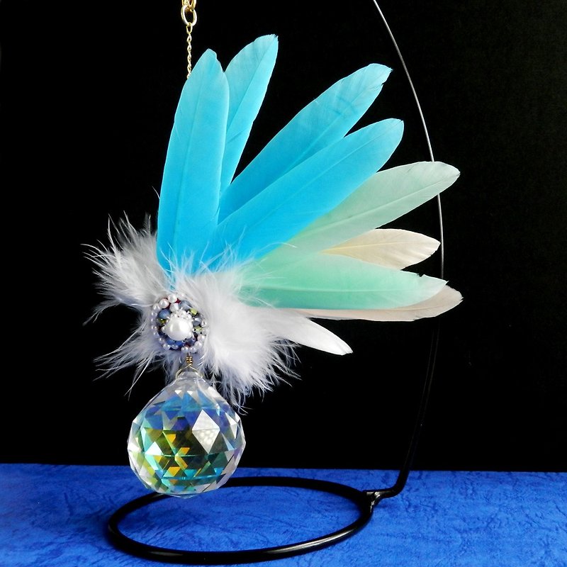 Sanji catcher of Hongqiang - Items for Display - Glass Blue