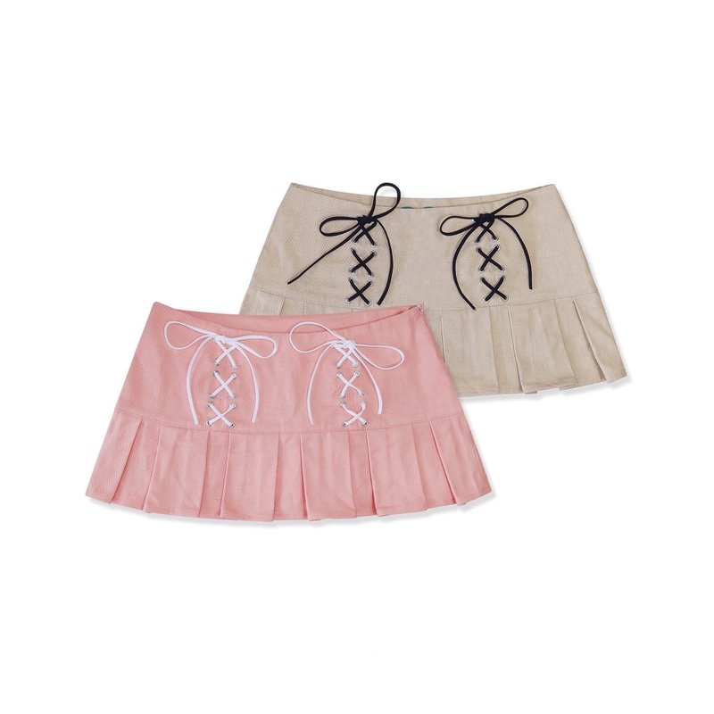 DADDY | Shawty Mini Skirt, super cute low waist skirt. - Skirts - Other Materials 