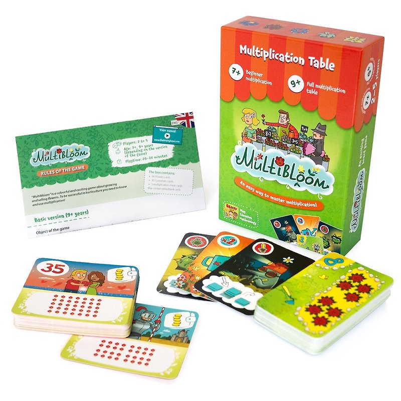 THE BRAINY BAND -  Multibloom - Children Board game - ของเล่นเด็ก - กระดาษ หลากหลายสี
