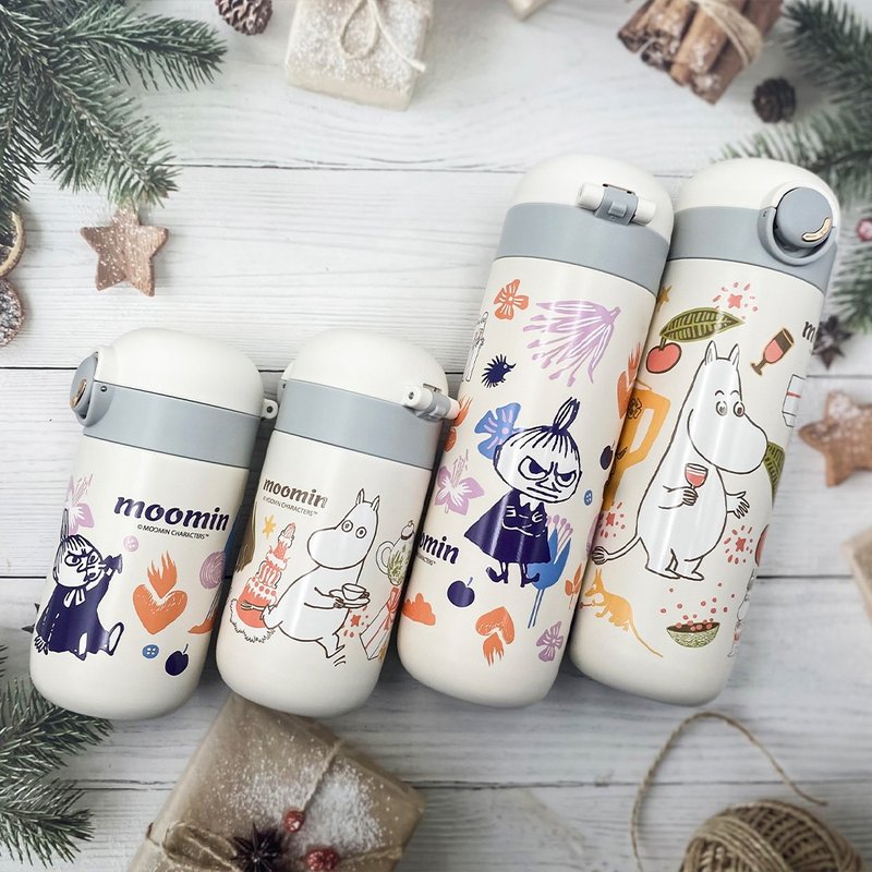 【MOOMIN】輕量隨身保溫杯 - 保溫瓶/保溫杯 - 其他金屬 