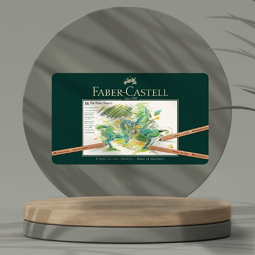 文聚 Faber-Castell PITT粉彩色鉛筆36色鐵盒裝(原廠正貨)
