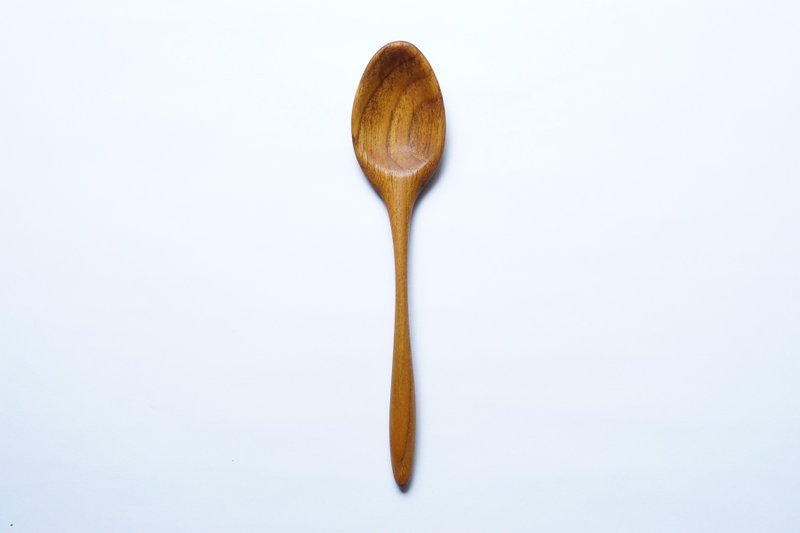 Wooden Curry Spoon, Teak - ช้อนส้อม - ไม้ 