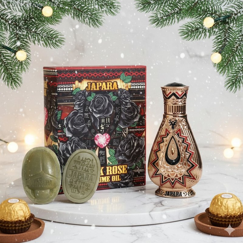 【贈埃及香氛皂】黑玫瑰丨3ml香精 小香 埃及香水 精油 無酒精 - 香水/香膏 - 其他材質 多色