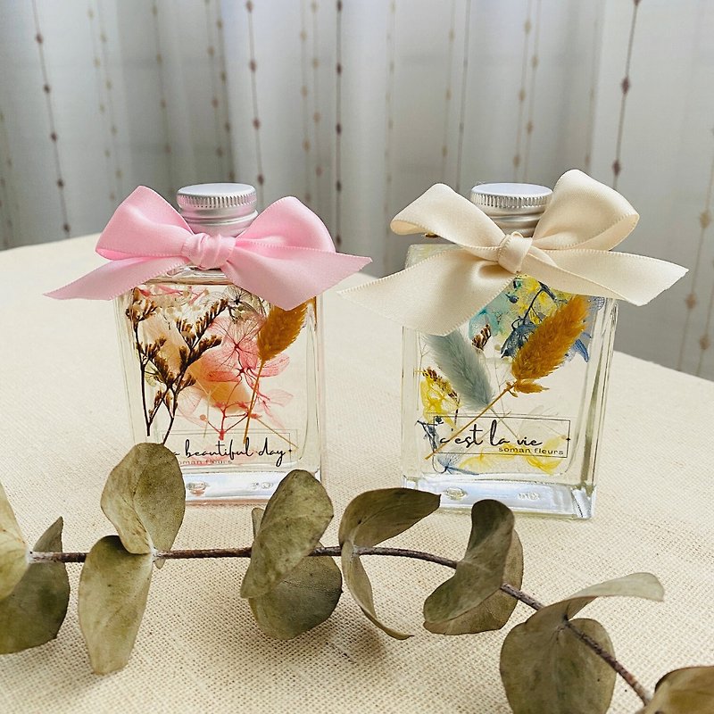 Good life floating flower DIY material package floating flower parent-child hand-made dried flower dried flower gift - Plants & Floral Arrangement - Glass 
