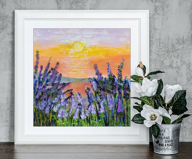 ウォールアート Tuscan/Navy 花柄 フローラル ゲルコートⓉ