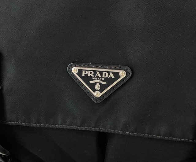 日本直送 名牌中古包 】PRADA プラダ ショルダーバッグ ブラック