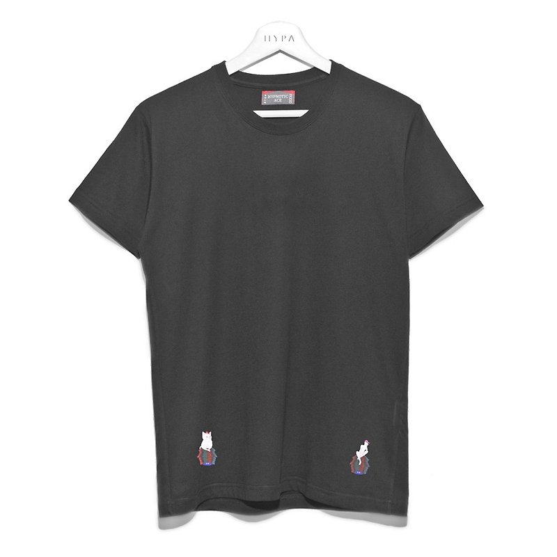 黒いTシャツ/ ASB09を印刷HypAピエロボール - ショートパンツ レディース - コットン・麻 ブラック