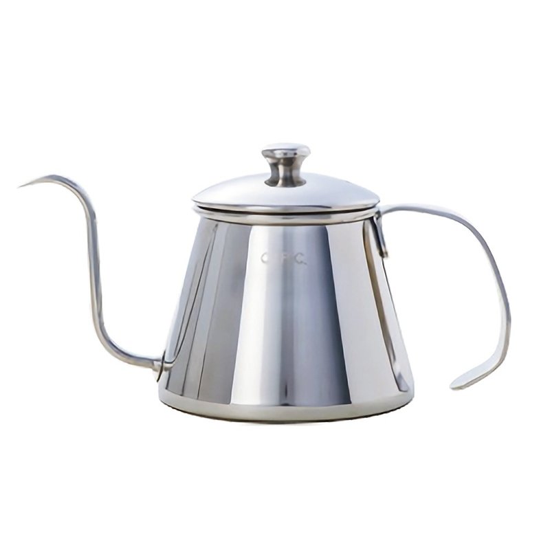 日本CAFEC 不銹鋼細嘴手沖咖啡壺 - 咖啡壺/手沖壺 - 不鏽鋼 銀色