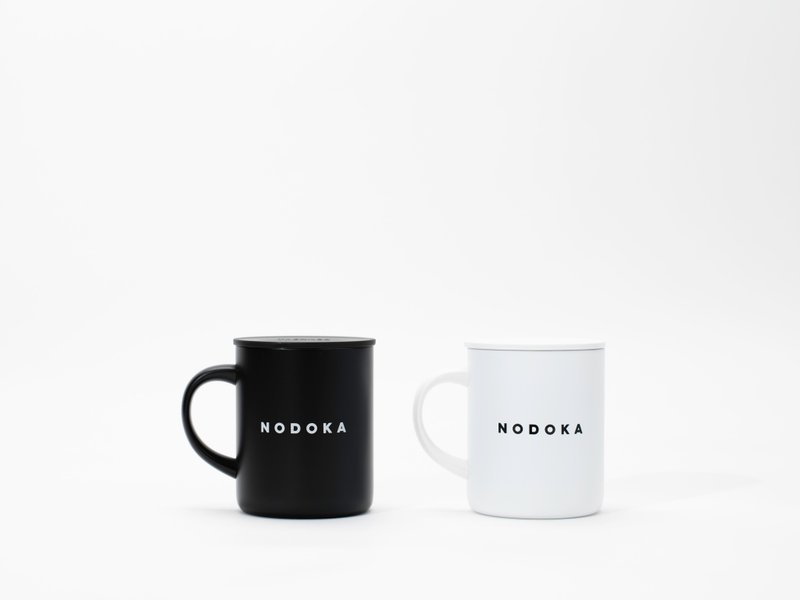 THE NODOKA x  THERMOS MUG - Mugs - Stainless Steel White