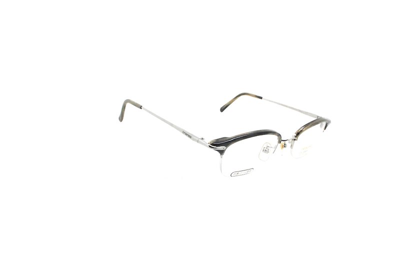renoma 25-9824 col 5A Japan 90s Vintage Eyeglasses - กรอบแว่นตา - โลหะ สีเงิน