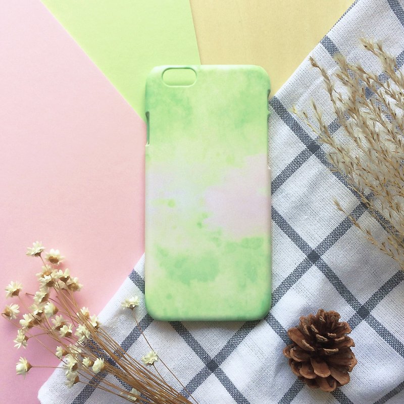 Greenery and Pale Dogwood. Matte Case( iPhone, HTC, Samsung, Sony, LG, OPPO) - Phone Cases - Plastic Green