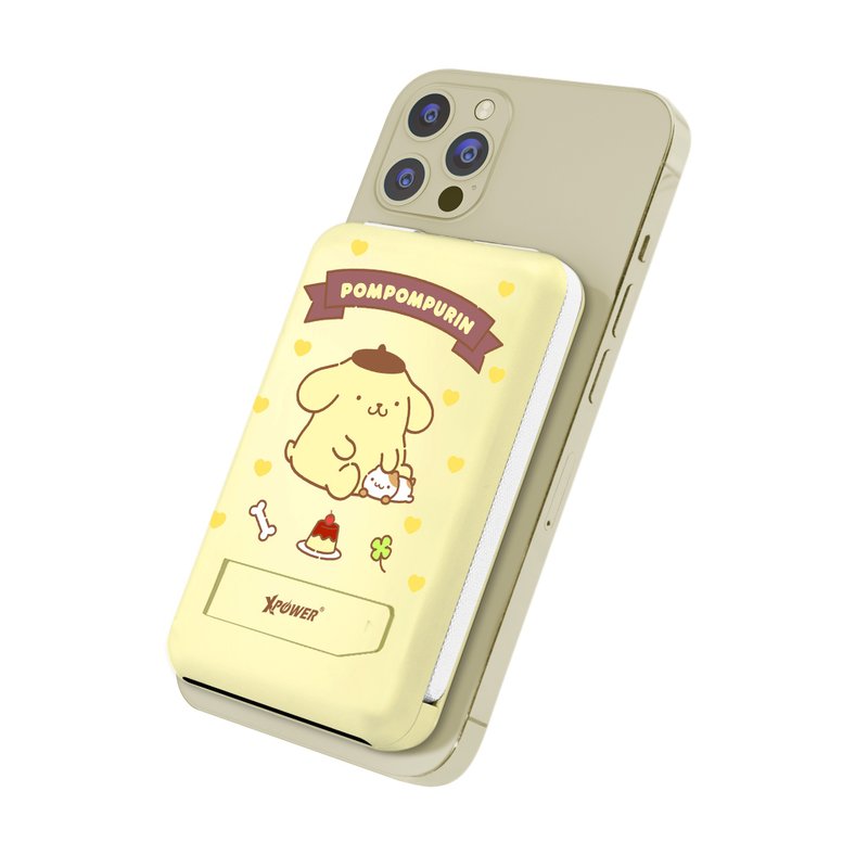 (雙TypeC線版)Sanrio Pompompurin M10C+ 6合1 10000mAh 移動電源 - 行動電源/充電線 - 其他金屬 黃色