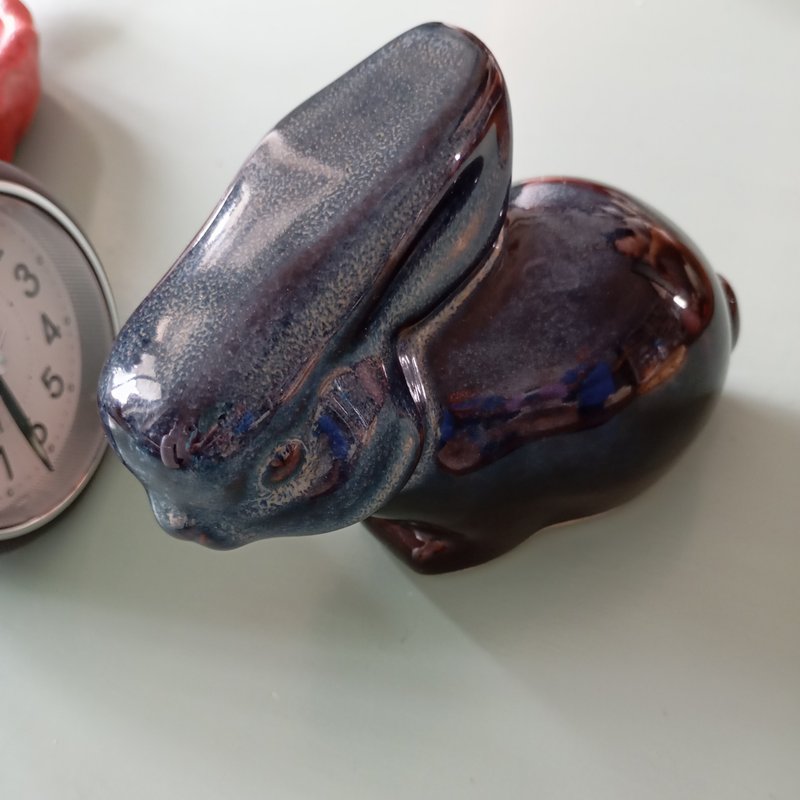 Worry-relieving gadget - Rabbit - Pottery & Ceramics - Pottery Blue