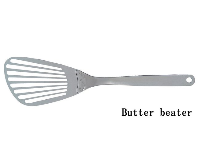 Sori Yanagi Stainless Steel Butter Beater 30.8cm - Globalkitchen Japan