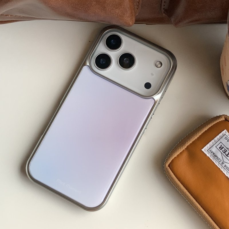 Evening glow epoxy glossy magsafe iphone case - เคส/ซองมือถือ - วัสดุอื่นๆ 