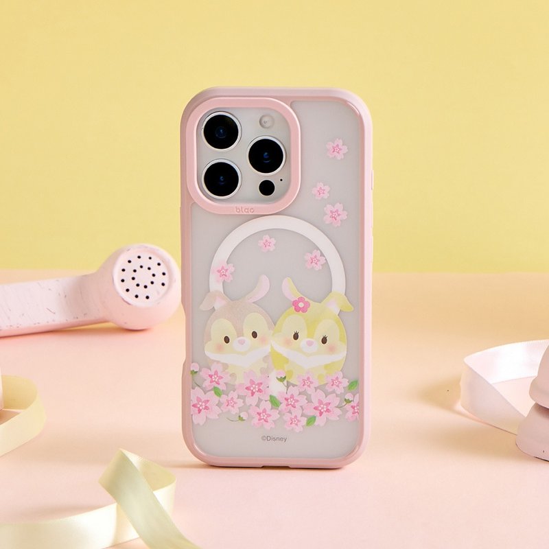 Disney Ufufy-花漾萌友極光霧透MagSafe iPhone手機殼 - 手機殼/手機套 - 塑膠 多色