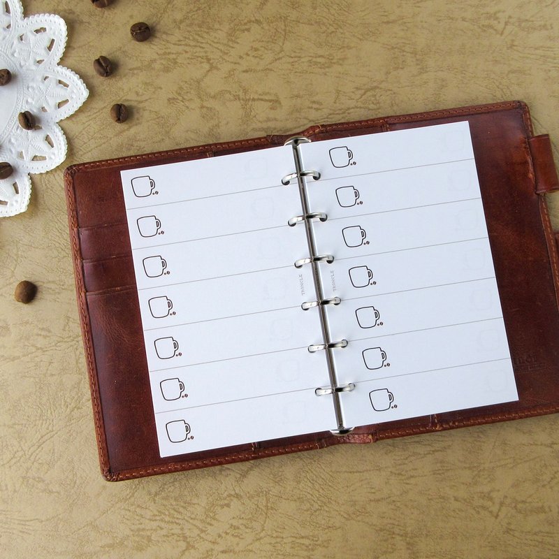 System planner refill mini 6 size / 2-week spread - สมุดบันทึก/สมุดปฏิทิน - กระดาษ 