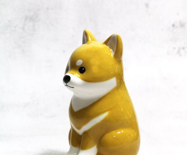 日本のマグネットかわいい動物シリーズセラミックペンホルダー花瓶装飾