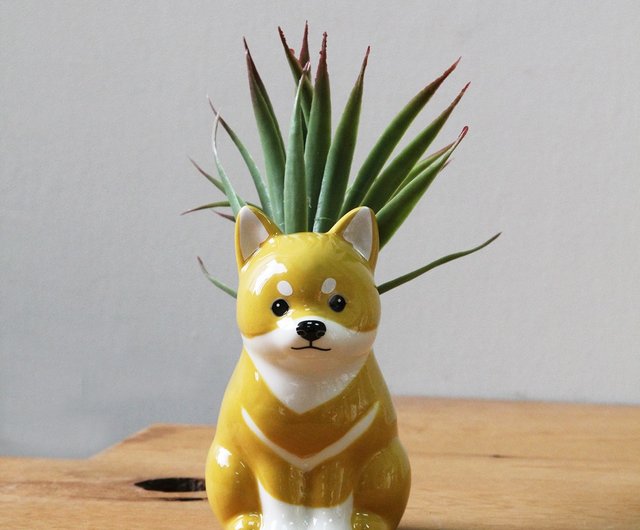 日本のマグネットかわいい動物シリーズセラミックペンホルダー花瓶装飾