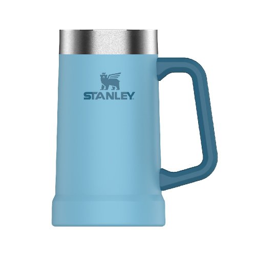 STANLEY 台灣總代理 STANLEY 冒險系列 真空啤酒杯0.7L / 湖水藍