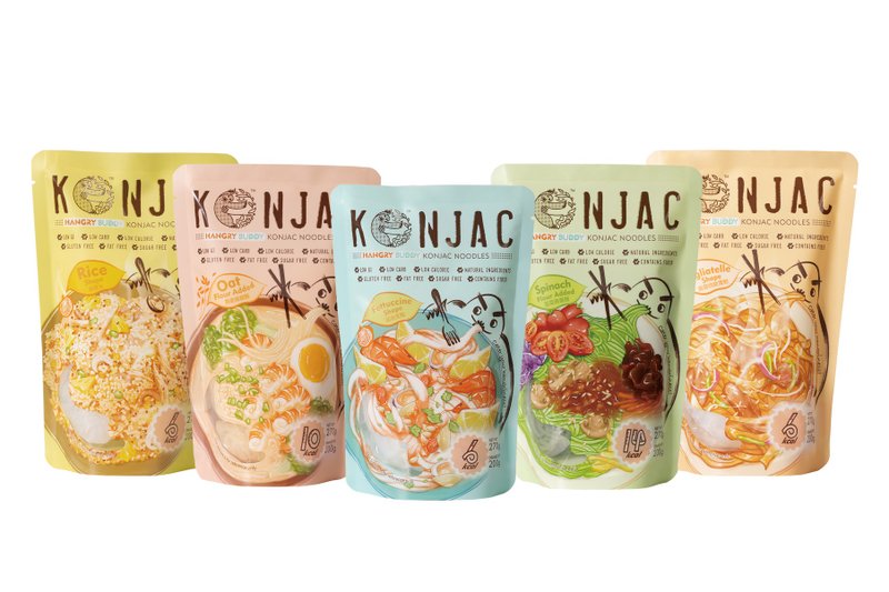 Hangry Buddy Konjac Series Set - บะหมี่ - วัสดุอื่นๆ 