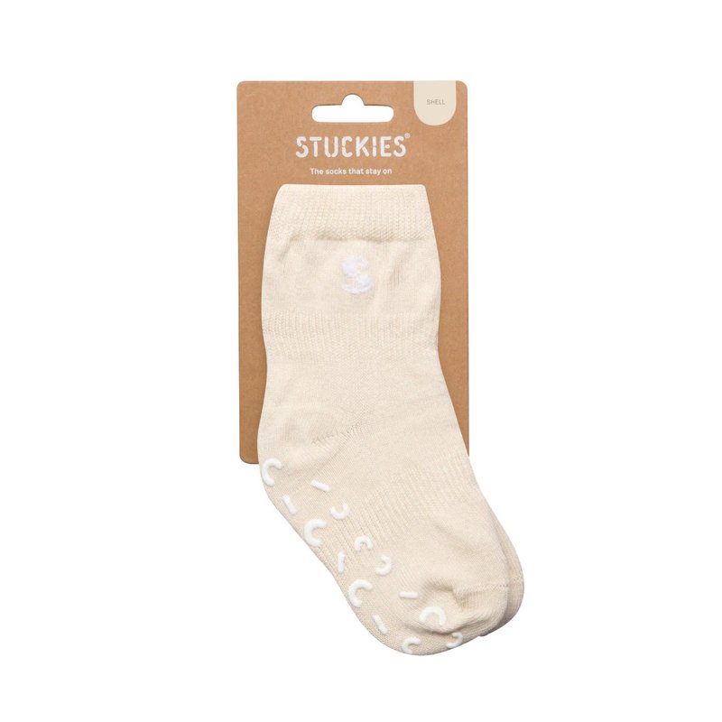 Stuckies - 嬰兒防滑襪 - Shell - 嬰兒襪子 - 棉．麻 