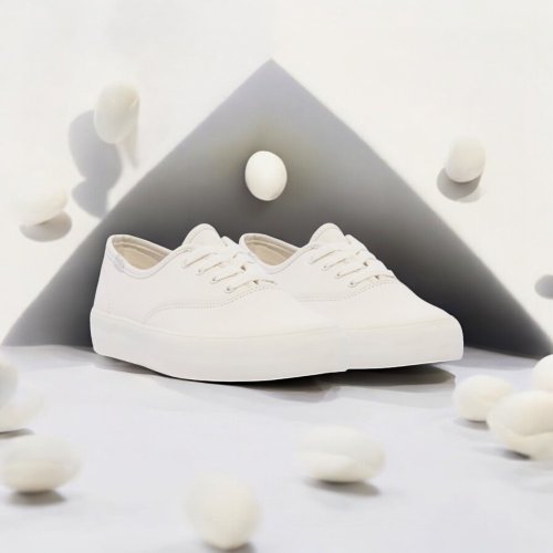 Keds KEDS Champion GN 經典寬楦舒適真皮休閒小白鞋 WH67979