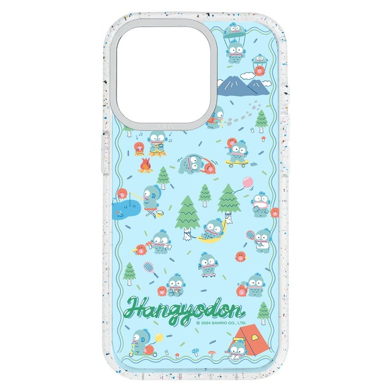 Mermaid Hanton Camping Fun Translucent Frame iPhone 16 15 14 13 Pro Max - Phone Cases - Eco-Friendly Materials Transparent