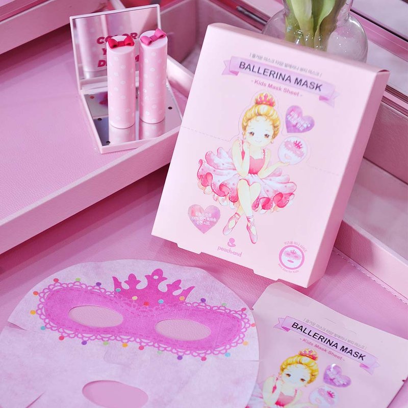 【peachand】Ballet Princess Moisturizing Mask (10pcs) - ที่มาส์กหน้า - วัสดุอื่นๆ 