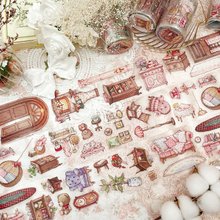 【バラ売り可　シリーズ毎になります】 hwara  さん  人物ステッカー Arin / 少女 ステッカー / 4色 / 40枚組 - ショップ hwara