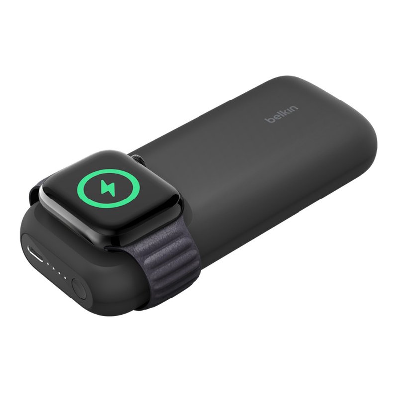 二合一快速無線充電 行動電源 10K (適用於Apple Watch, Airpods) - 行動電源/充電線 - 其他材質 
