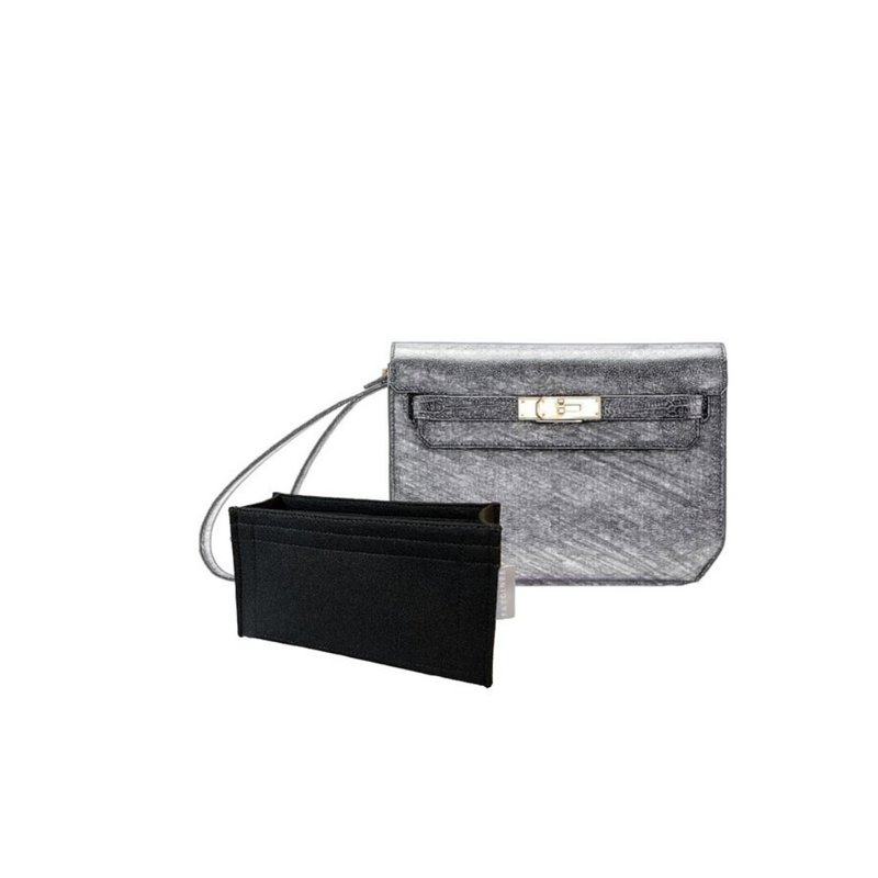 【香港製造|韓國絨布】手製內袋 Hermes-Kelly Depeches 36 - 化妝包/收納袋 - 其他材質 多色
