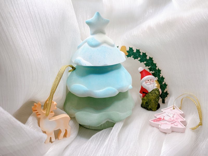 Christmas limited edition Christmas tree diffuser storage box - ของวางตกแต่ง - วัสดุอื่นๆ หลากหลายสี