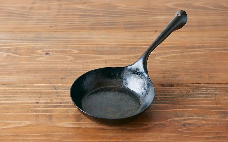 [Delivery at the end of December] Blacksmith's iron frying pan S body only - Pots & Pans - Other Metals Black
