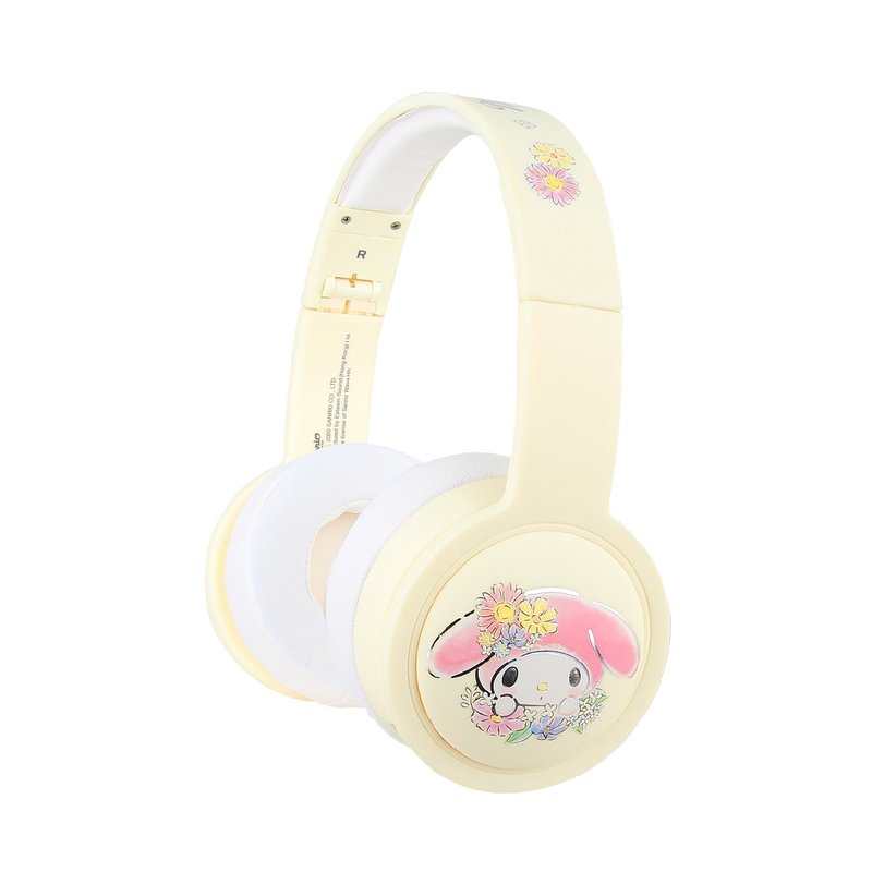 Wireless Active Noise Canceling Kids Headphones – My Melody - Headphones & Earbuds - Plastic Yellow