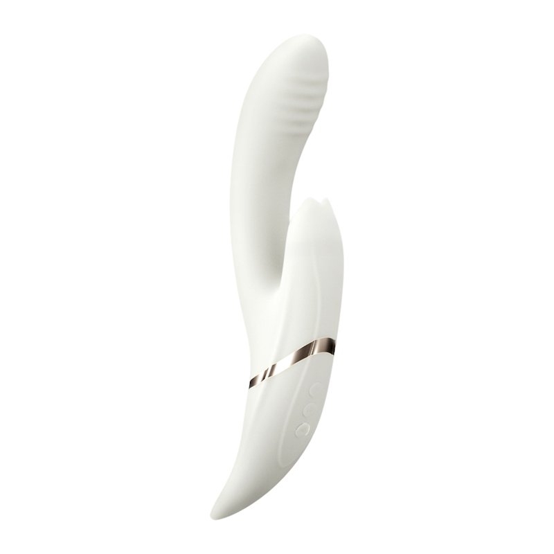 Meese Mies Bella Bella tongue licking massage stick jumping eggs sex toys masturbation device to send lubricant - Adult Products - Other Materials White