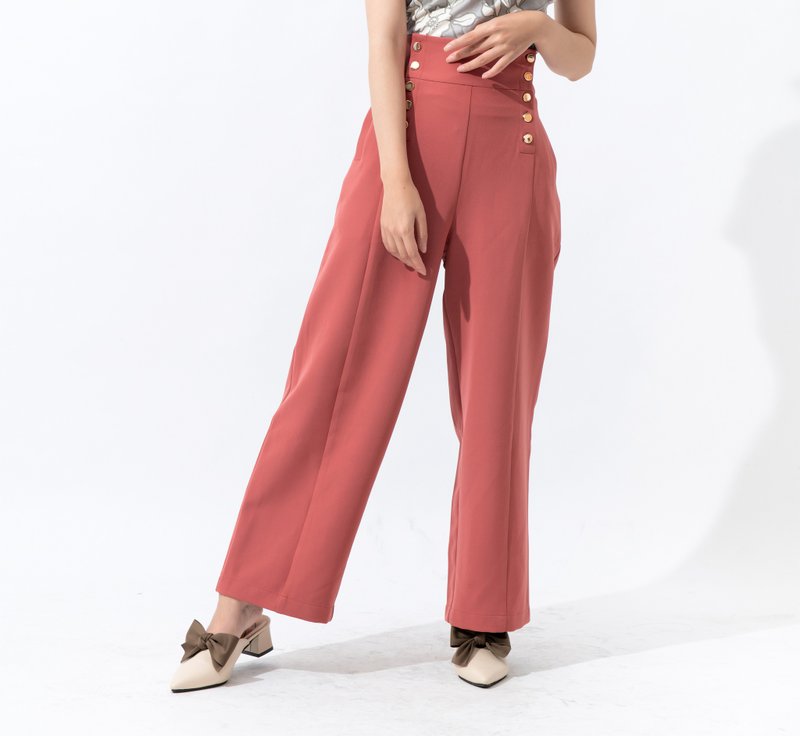 Poetry Slack - Women's Pants - Polyester Red