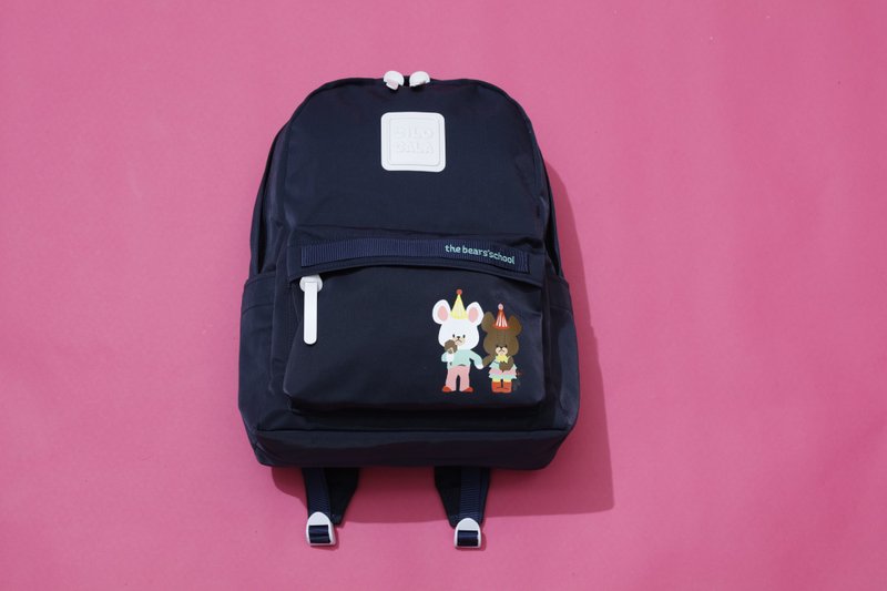 Jackie the bear's school Sailor Backpack (M+Size) - กระเป๋าเป้สะพายหลัง - วัสดุอื่นๆ 