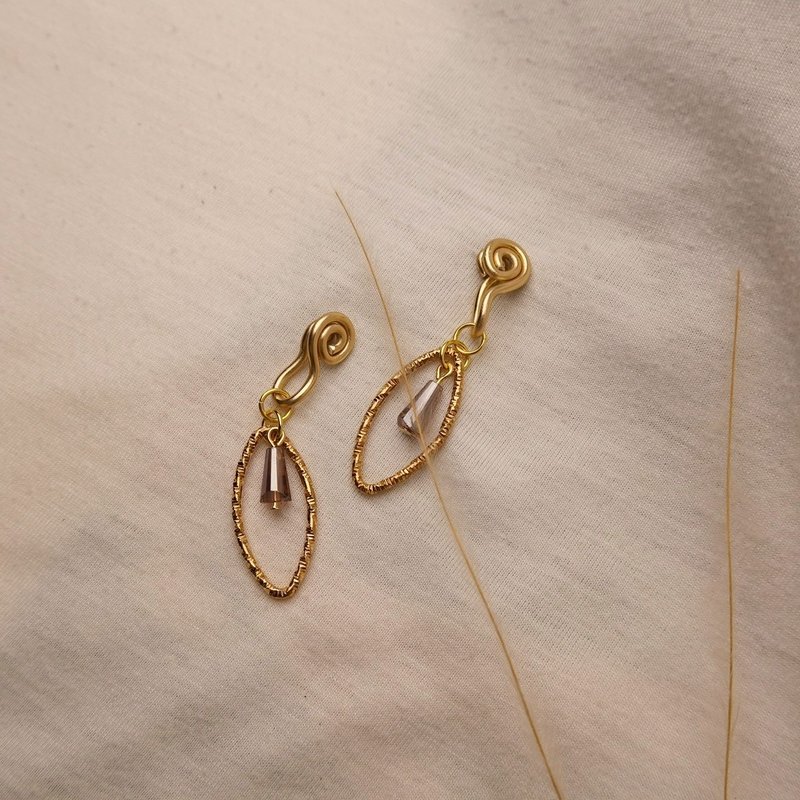 應該 無痛耳夾 - 耳環/耳夾/耳骨夾 - 其他金屬 