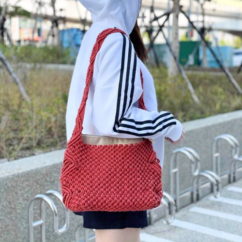 CHRIS Art Studio Macrame一體成型包【Macrame Bag】
