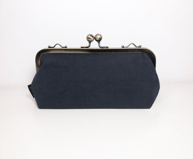 Pencil Case Gray Suede