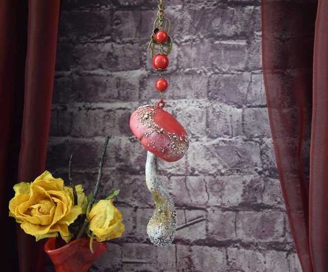 大型インテリアペンダント 不思議の国のアリスのキノコ - ショップ