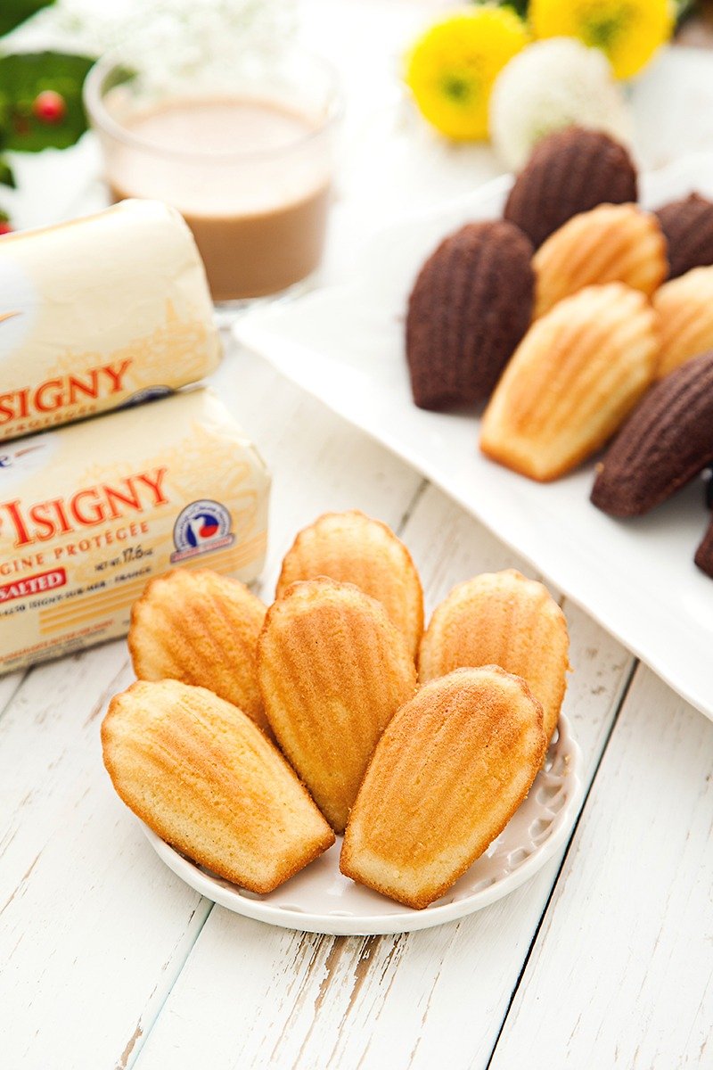 Classic Madeleine-Original Orange Honey 12 into #细密湿#French pastry#AOC certified cream - Cake & Desserts - Fresh Ingredients 