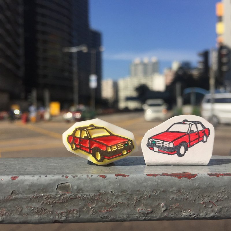 Hong Kong Taxi Rubber Stamp - Stamps & Stamp Pads - Rubber 