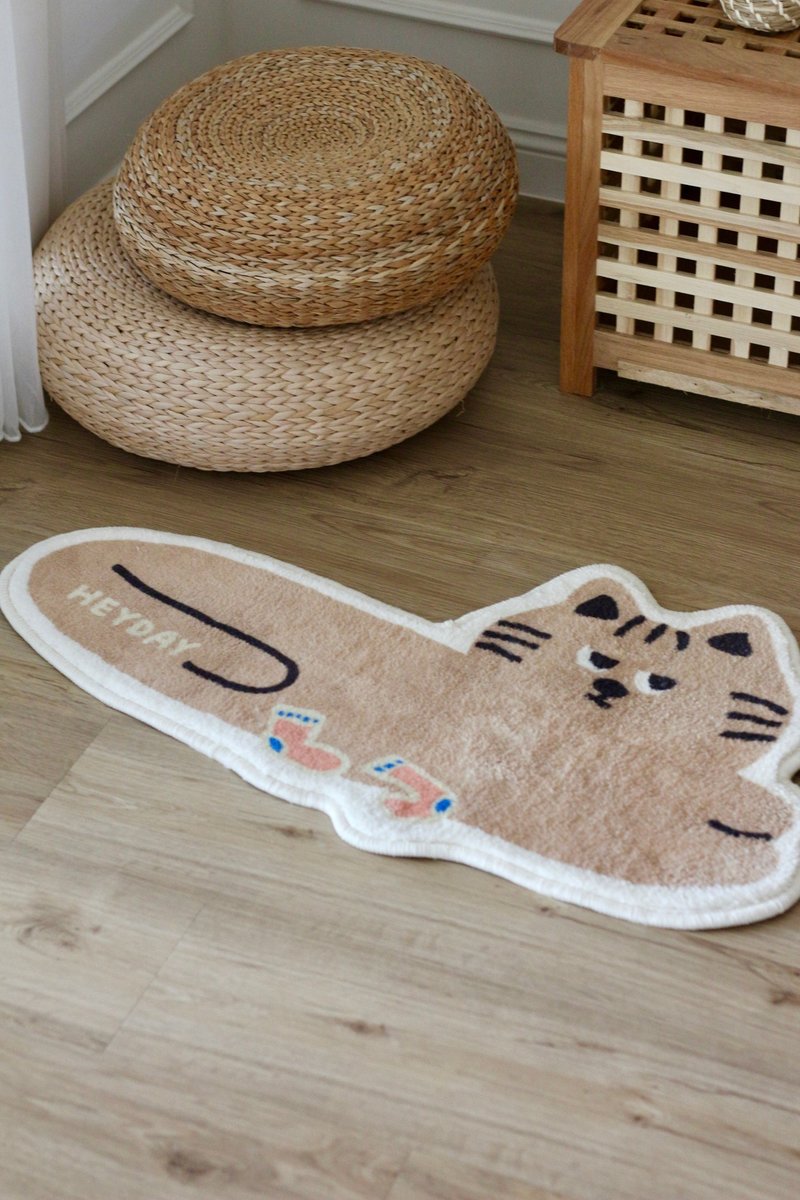 HEYDAY HOME Sleeping Series Kitty Cat Purring Sleeping Mat - พรมปูพื้น - ไฟเบอร์อื่นๆ 