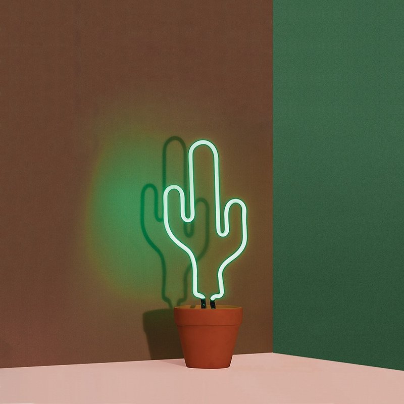 DOIY cactus lights - โคมไฟ - แก้ว สีเขียว