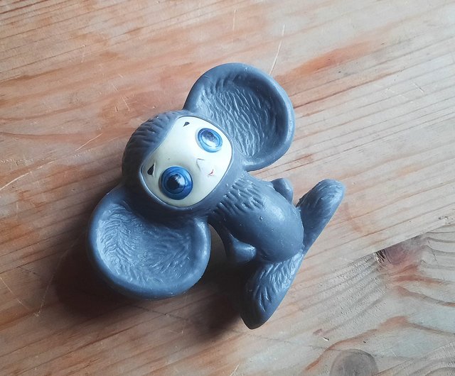 チェブラーシカ ソビエト子供用おもちゃ - 漫画キャラクター 灰色 動物