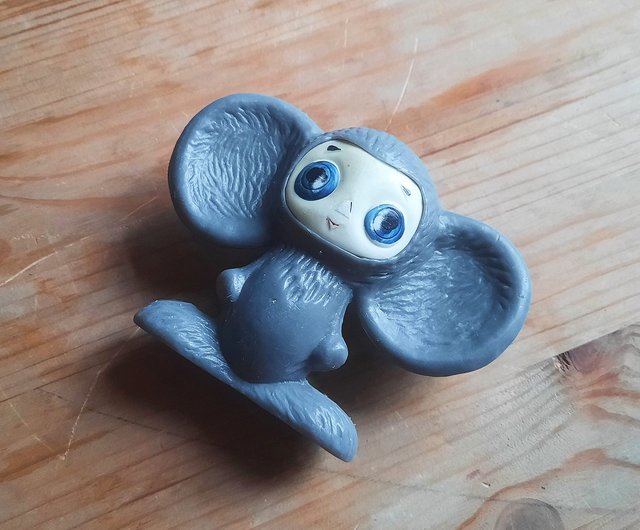 チェブラーシカ ソビエト子供用おもちゃ - 漫画キャラクター 灰色 動物