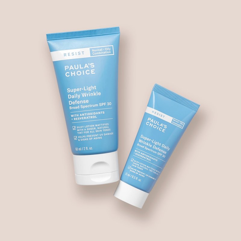 大+小組【寶拉珍選】抗老化清新潤色防曬乳SPF30 60ml+15ml - 臉部乳液 - 其他材質 藍色